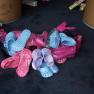 Shoes for Haiti awaiting packing